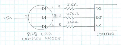 RGB LED circuit