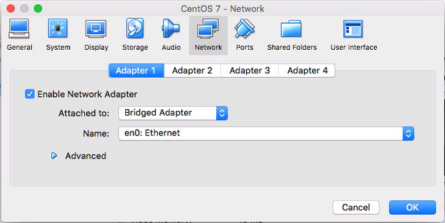 Settings - Network