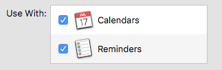 Calendars and Reminders