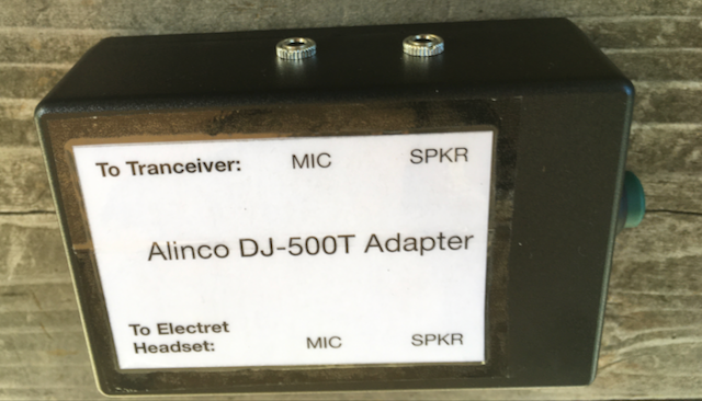 DJ-500T Adapter