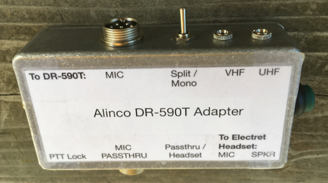 Alinco DR-590T Adapter
