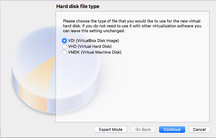 Hard disk file type