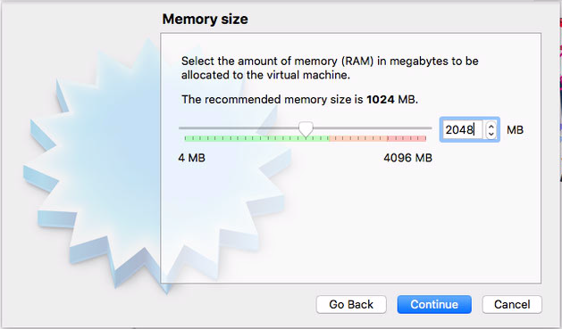 Memory size