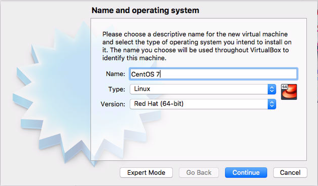 Name and operating system