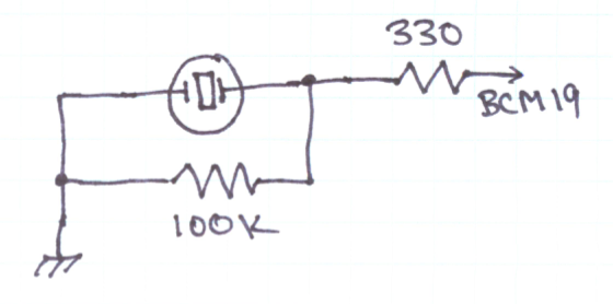 piezo speaker circuit
